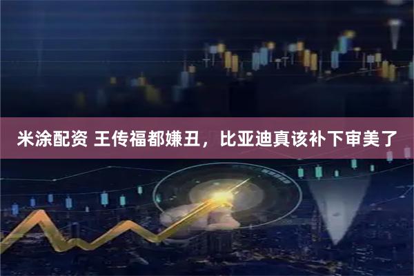 米涂配资 王传福都嫌丑，比亚迪真该补下审美了